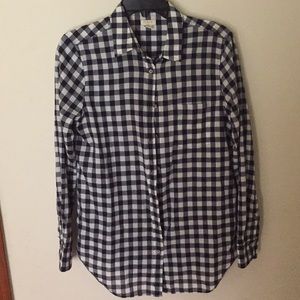 J. Crew plaid button down
